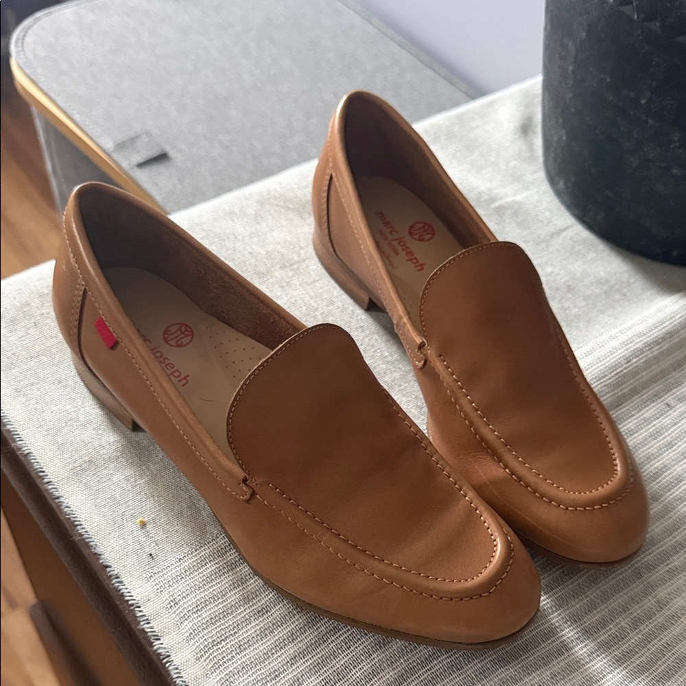 Marc Joseph Tan Leather Women's Loafers